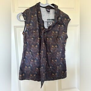 Black cat shirt retrolicious size XS